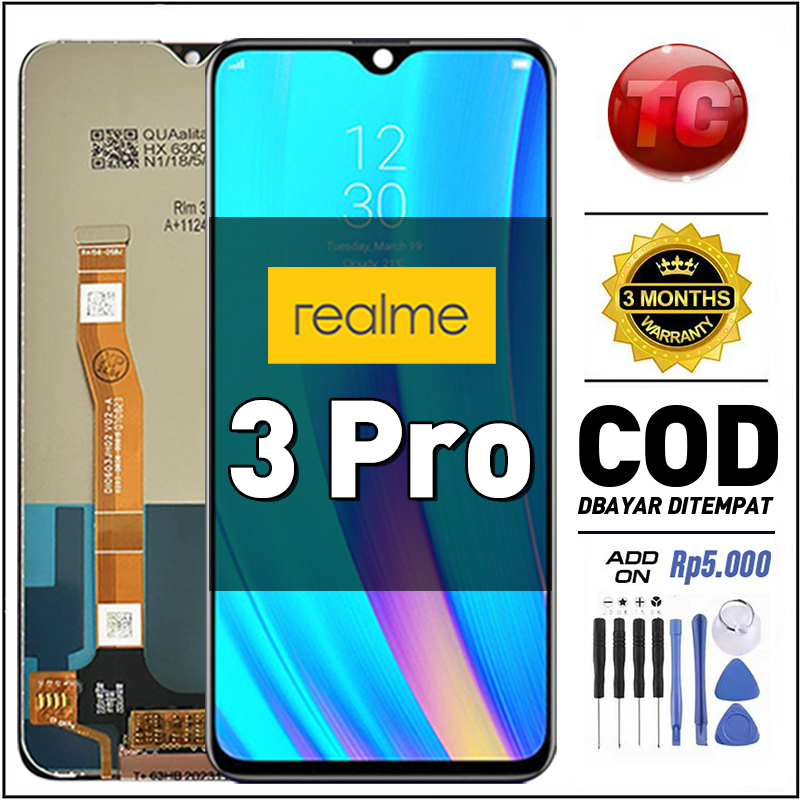 Tc Lcd For Realme 3 Pro Fullset Touchscreen Kompatibel Untuk Glass Touch Screen Ditizer Murah