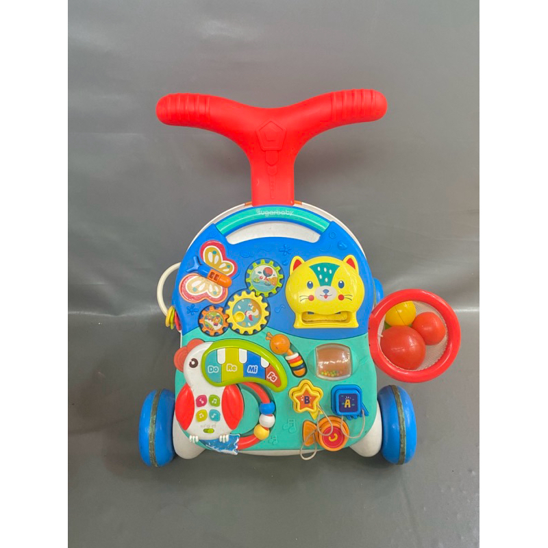 PRELOVED Sugar Baby Walker & Table Push Walker Baby Walker Mini Car (DENGAN PEMBERAT) Baby Push Walk