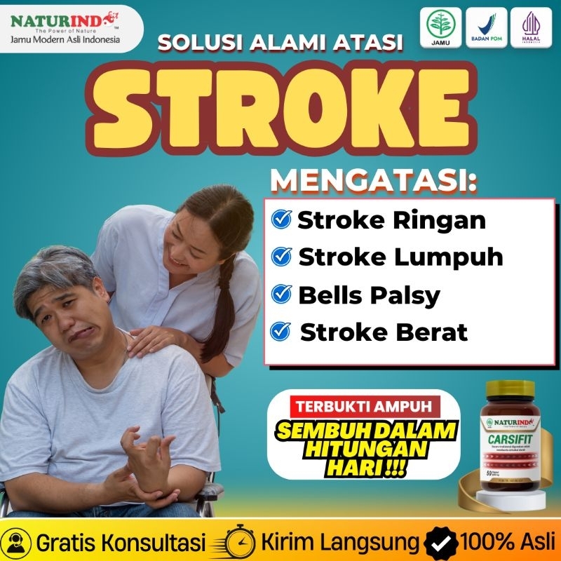 Obat Stroke Kanan - Stroke Kiri - Stroke Ringan - Stroke Berat - Lumpuh