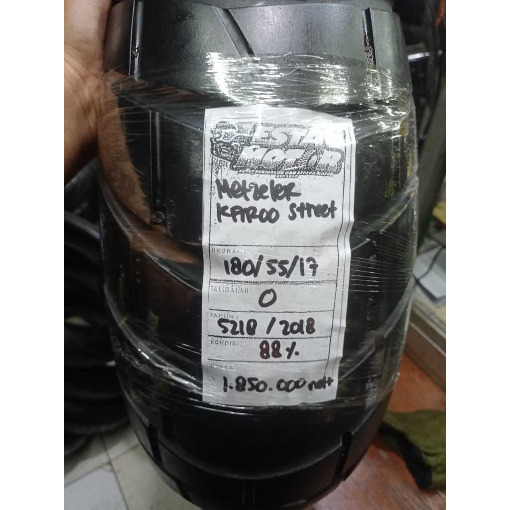 BAN COPOTAN METZELER KAROO STREET RING 17 UKURAN 180 55 17 KODE5218