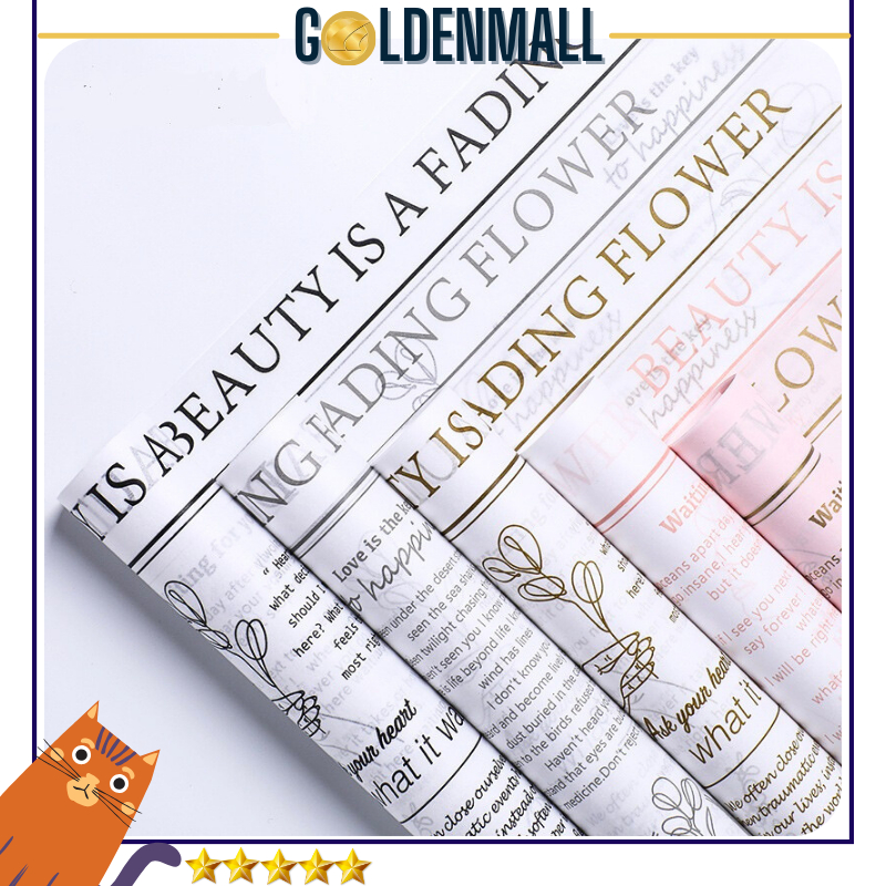 

Kertas Buket Bunga Tissue Paper Flower Wrapping Ecer Florist 6249