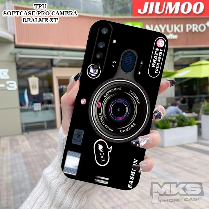 Case REALME XT - Motif CAMERA - Kesing Handphone - Softcase REALME XT - Kesing HP REALME