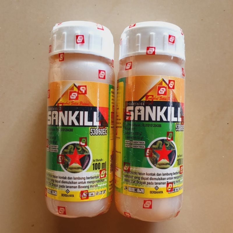 SANKILL INSEKTISIDA 100ML, obat ulat bawang merah.