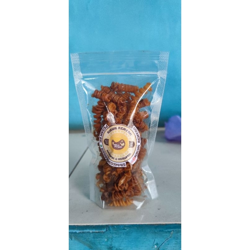 

Makaroni Kriwil - Pedas / Daun Jeruk - Asli umkm Kikuk Renyah