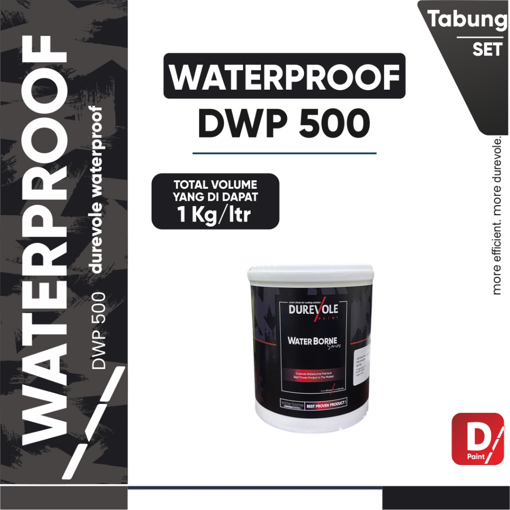 DUREVOLE WATERPROOF EXTERIOR - DWP 500 COLOR - DUREVOLE WATERPROOF (5KG & 20KG)
