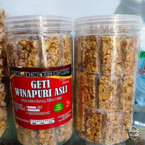 

GETI ENTING-ENTING KACANG WIJEN OLEH-OLEH BLITAR