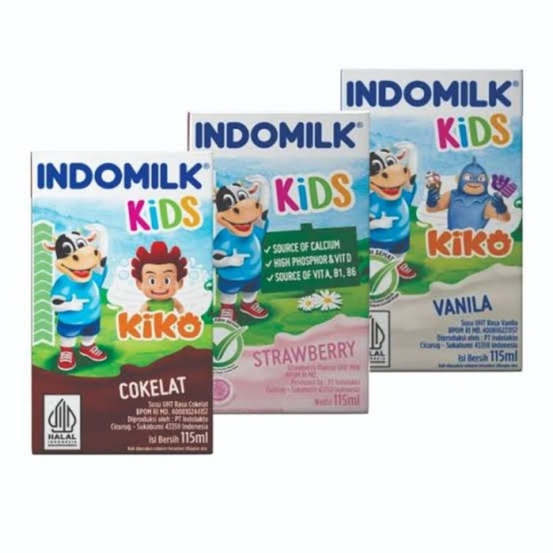 

Indomilk Kids Strawberry Susu UHT 115ml x 8pcs