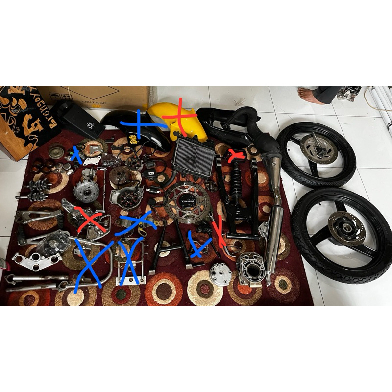 segitiga atas ninja ss original copotan