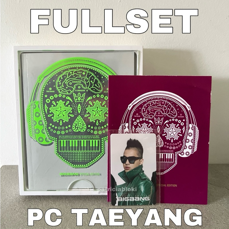 Fullset Album BIGBANG Tonight Special Ed RARE CD Photocard Taeyang Big Bang G-Dragon Daesung TOP Seu