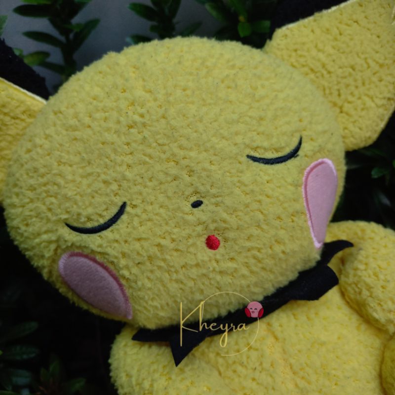 Boneka Pichu Tidur | Sleeping Pichu Plush