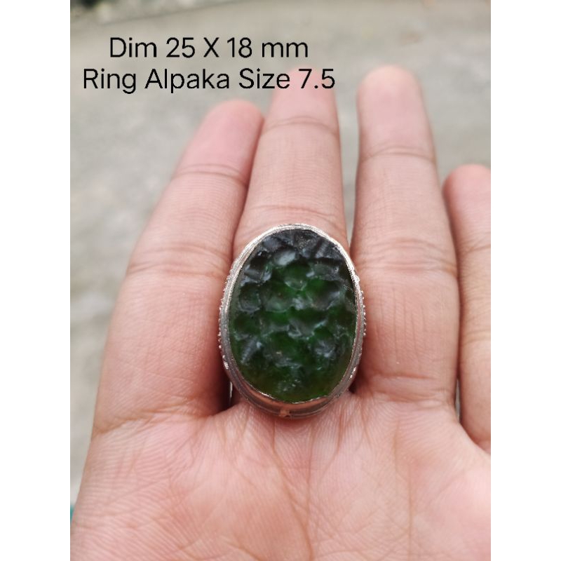 Natural Batu Satam Hijau Asli