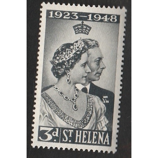 

A 11035 SATU BUAH PRANGKO ST HELENA TEMA SILVER WEDDING KING GEORGE VI DENGAN KONDISI BELUM ADA CAP