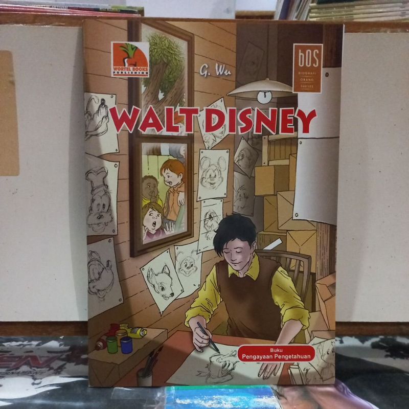 Komik Biografi - Walt Disney (Biografi Orang Sukses)