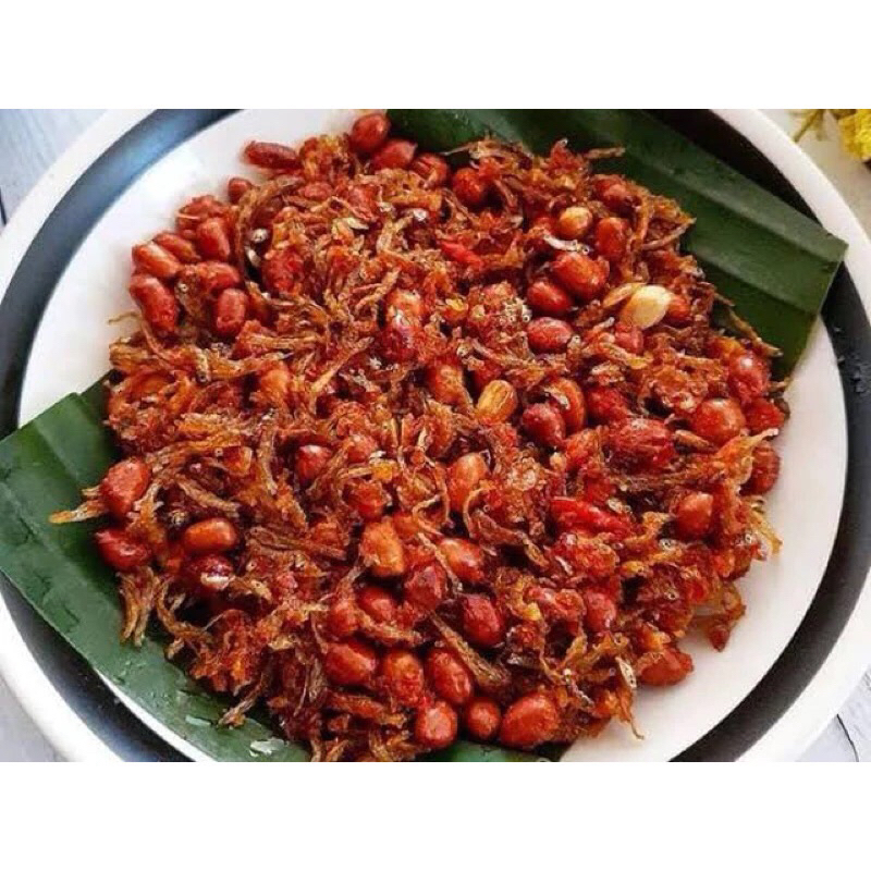 

sambal teri kacang medan! balado crispy