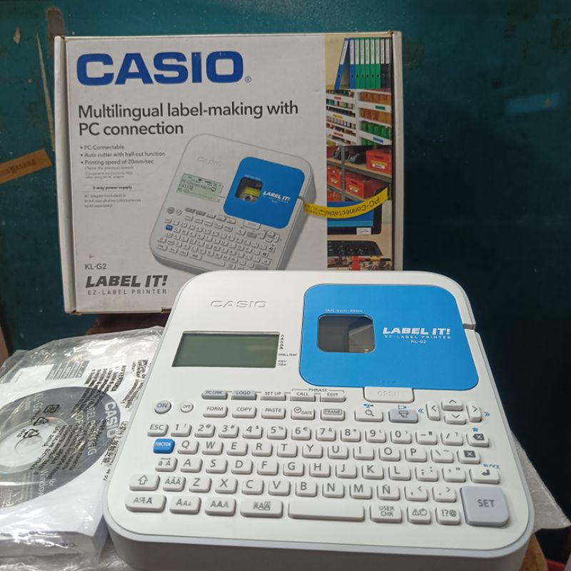 

Printer Label CASIO KL-G2/Label Print CASIO KL-G2/ORIGINAL/REAL PICTURE/PROMO