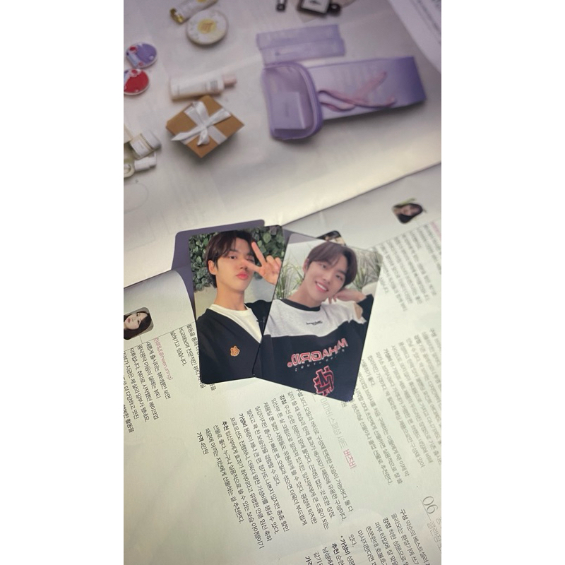 photocard hongseok pentagon