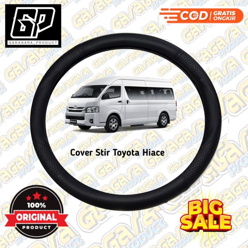 Cover stir, bungkus stir, sarung stir Toyota Hiace ukuran 40-41cm