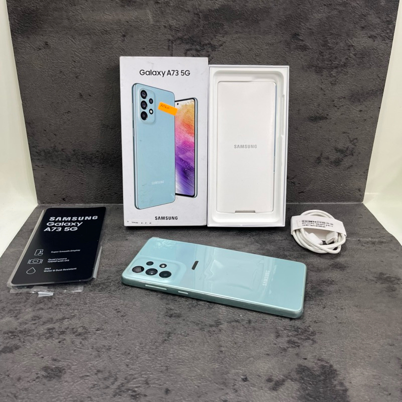 Samsung Galaxy A73 5G 8/256gb Fullset Second Garansi Resmi