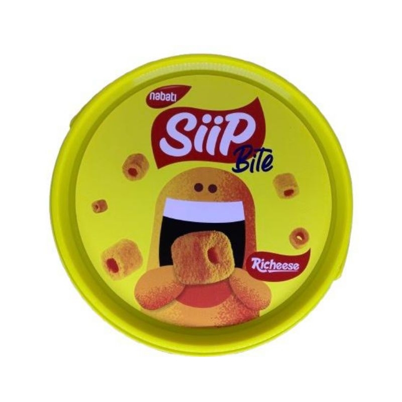 

Snack Siip Bites Richeese 85 gr Kemasan Ember