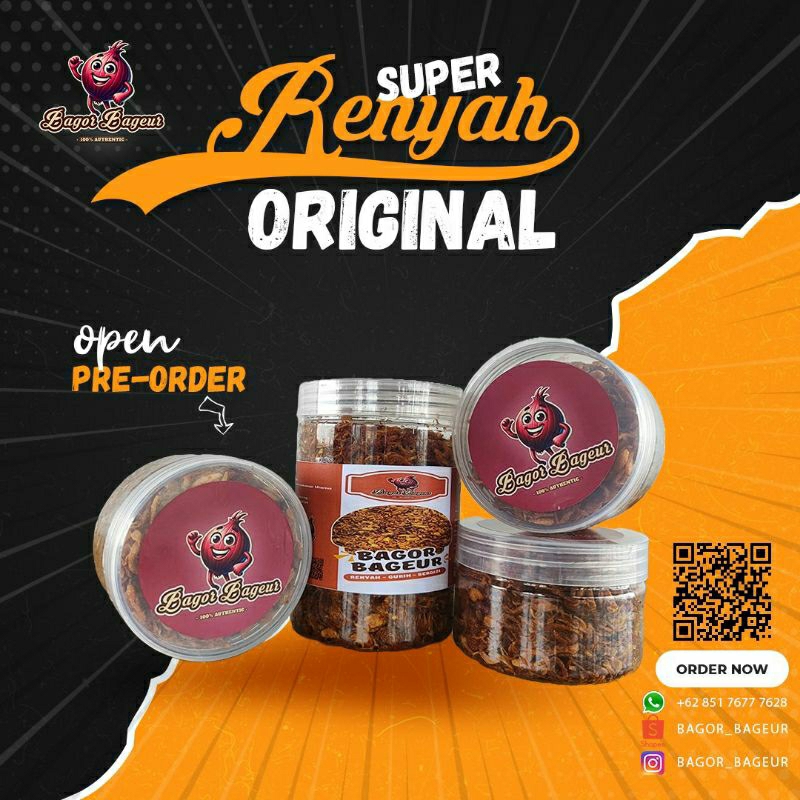 

Bawang Goreng Premium ASLI Bageur Gurih dan Renyah (Tanpa Tepung)