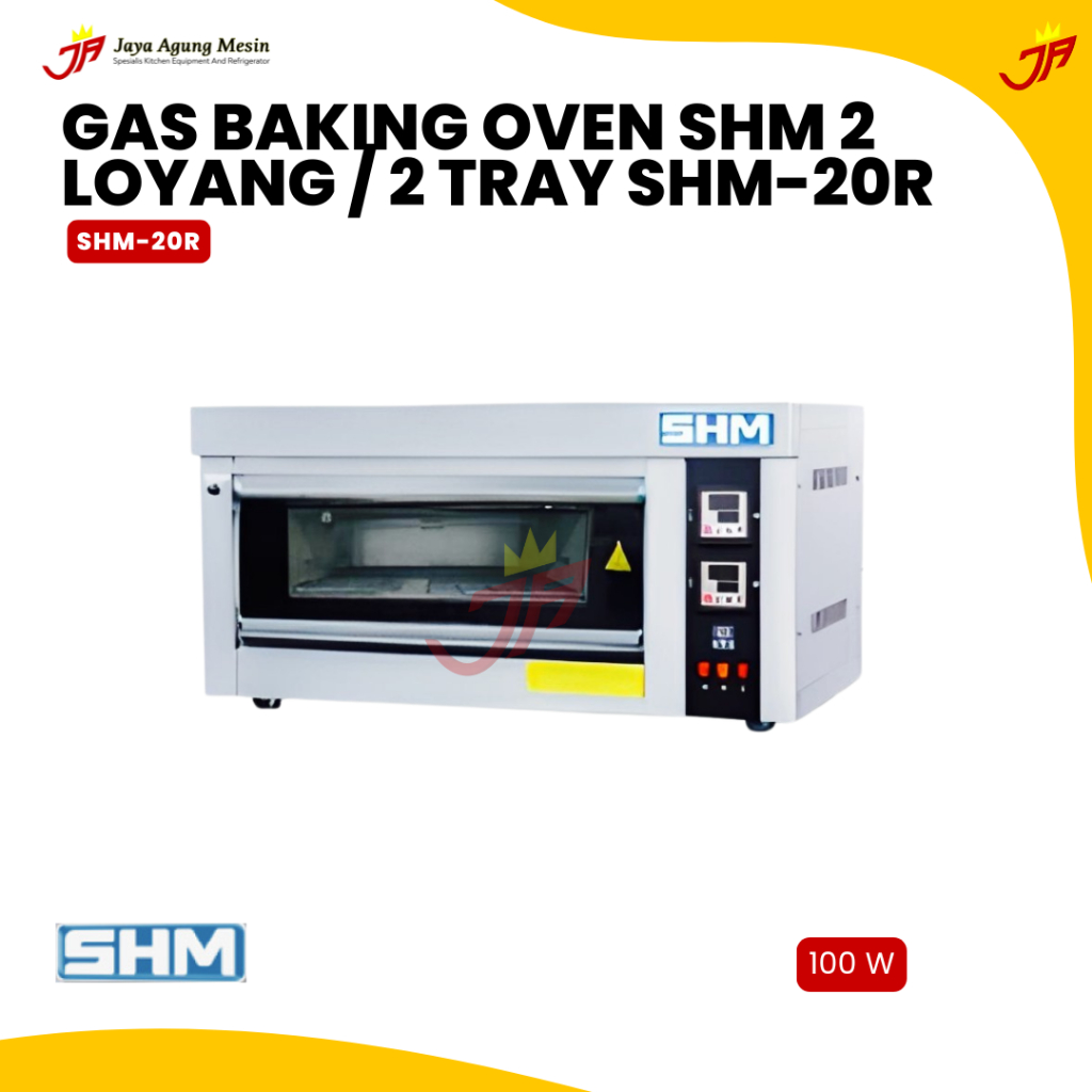 SHM Gas Baking Oven SHM 2 Loyang / 2 Tray SHM-20R / SHM 20R