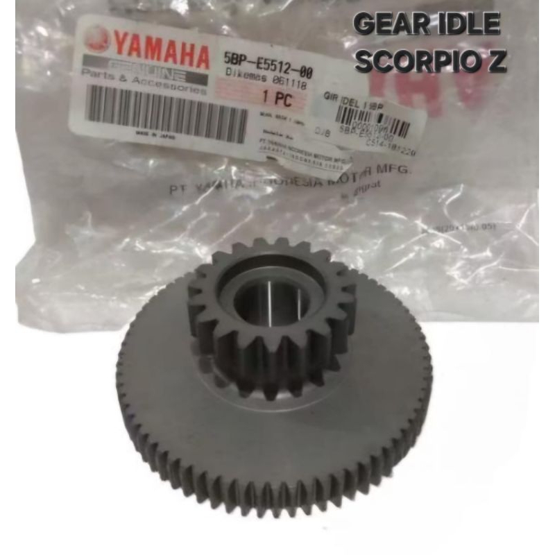 GEAR GIGI IDLE STARTER STATER KECIL SCORPIO Z ORIGINAL