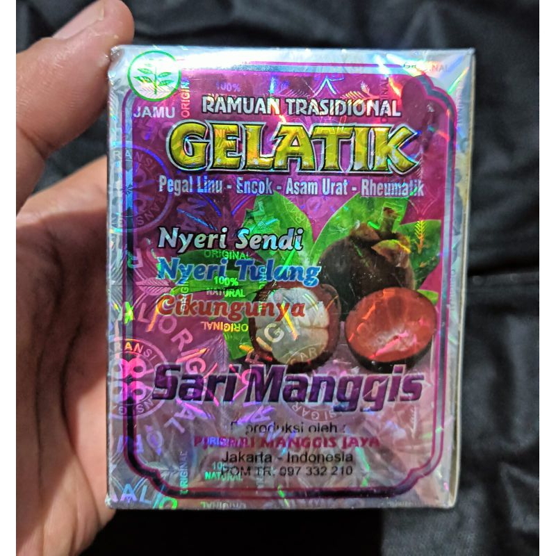 Gelatik serbuk ramuan tradisional nyeri sendi//Ramuan tradisional gelatik nyeri sendi//pegal linu//e