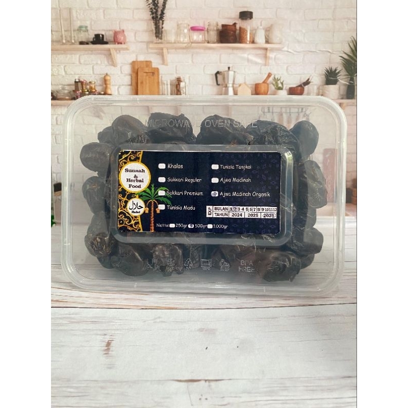 

Kurma Ajwa Madinah Premium 500gr