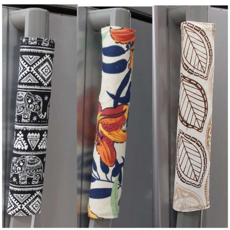 Cover Pegangan Kulkas, Sarung Gagang Kulkas Dua Pintu, Pegangan Kulkas