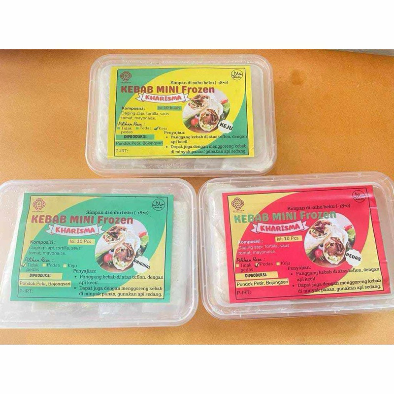 

Kebab kharisma /Kebab Frozen