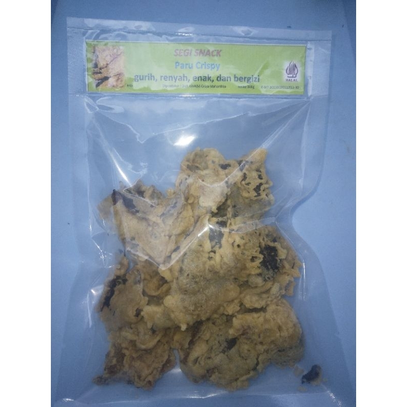 

Keripik paru crispy 100gr , paru crispy