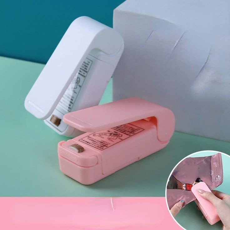 Alat Press Sealer Klip Perekat Plastik Portabel