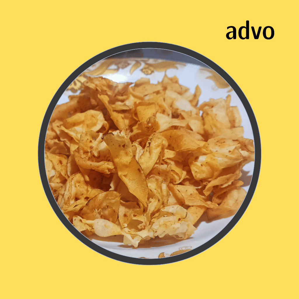 

Keripik Kriwil Kripik singkong pedas daun jeruk 150gr