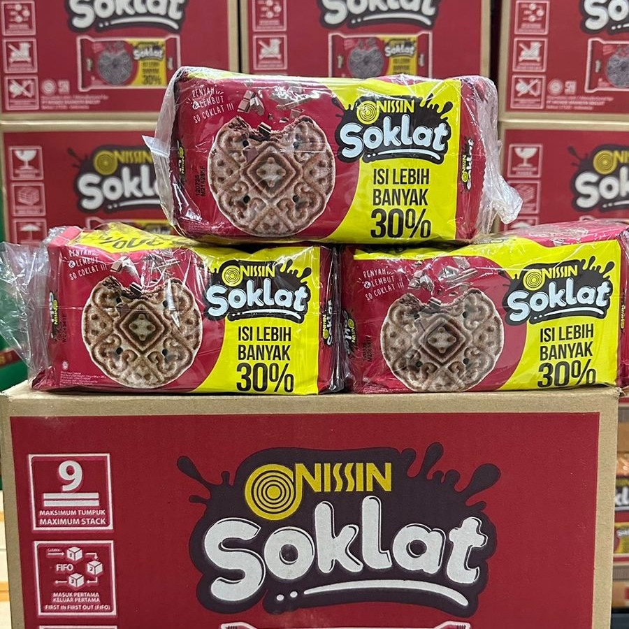 

nissin soklat 280gr/pack/biskuit nissin