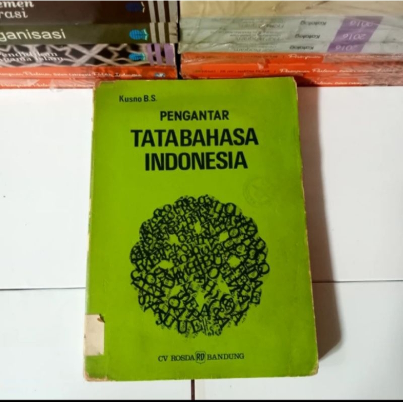 PENGANTAR TATA BAHASA INDONESIA Kusno