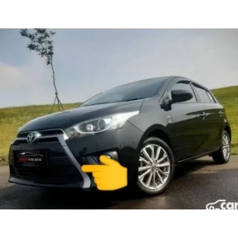 Lis List Grill Grille Bumper bemper depan all new yaris original
