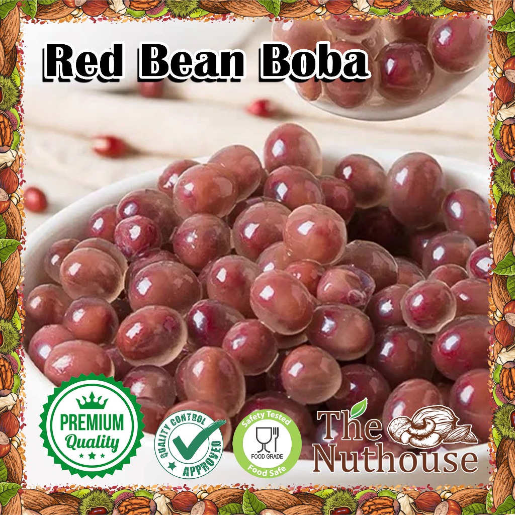 

Kacang Merah Boba Topping Minuman / Red Bean Fried Beads Dessert Drink 500gr