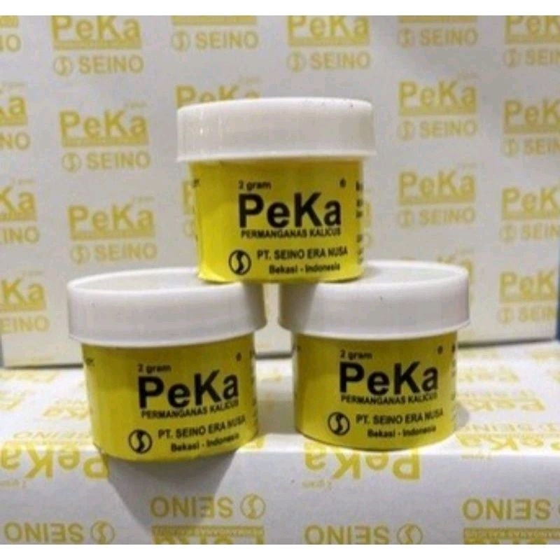 Obat Kulit Rendaman PK Seino / PEKA /Serbuk Kristal Obat Kulit(Kuning 2gr // Biru 5gr)