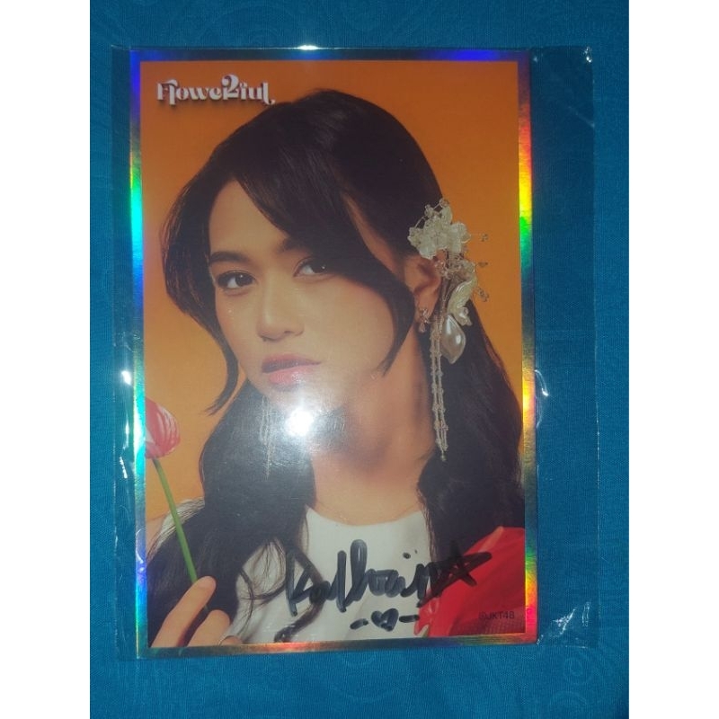 Kathrina JKT48 - Photoprint With Sign Benefit Rose 12th Anniversary Flowerfull