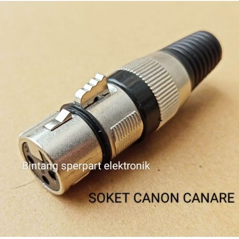 SOKET CANON CANARE SOKET MICROPHONE  SOKET MIC SOKET JACK MICROPHONE JACK MICROPHONE