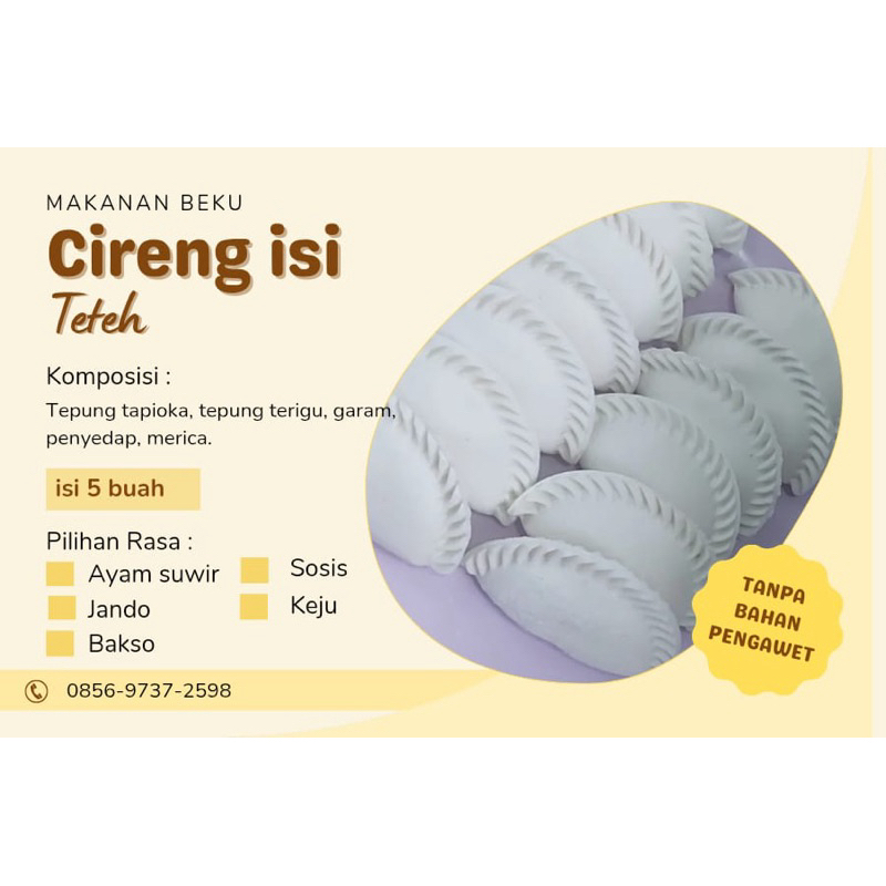 

Cireng isi Mix all variant