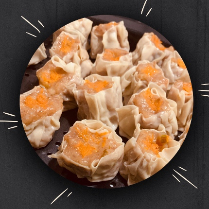 

Shumai Ayam / Siomay / Dimsum dengan chili oil 1 pack isi 10
