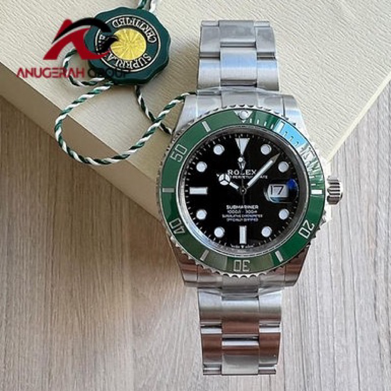 ROLEX SUBMARINER VERDE PRETO STARBUCKS 41MM 126610LV AUTOMATIC SAPPHIRE BODY SWISS ORI PREMIUM ETA