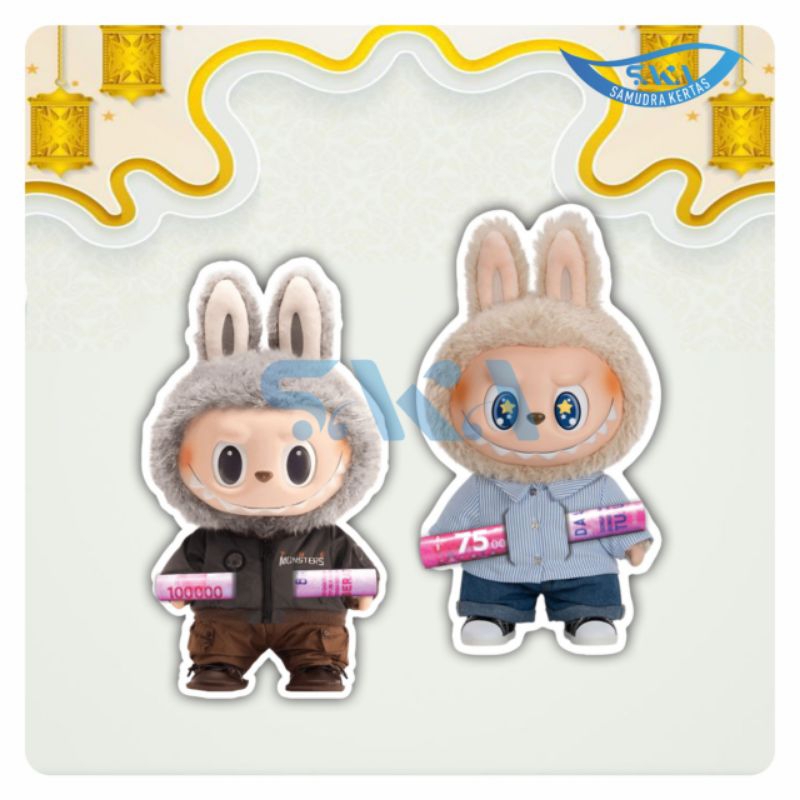 

[COD] Amplop Lebaran Labubu Isi 10 pcs/Amplop Karakter Labubu Lucu 2025