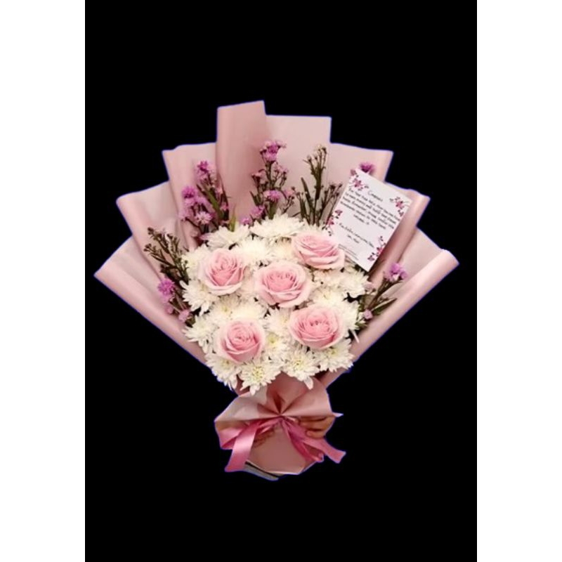 Hand Bouquet Bunga segar