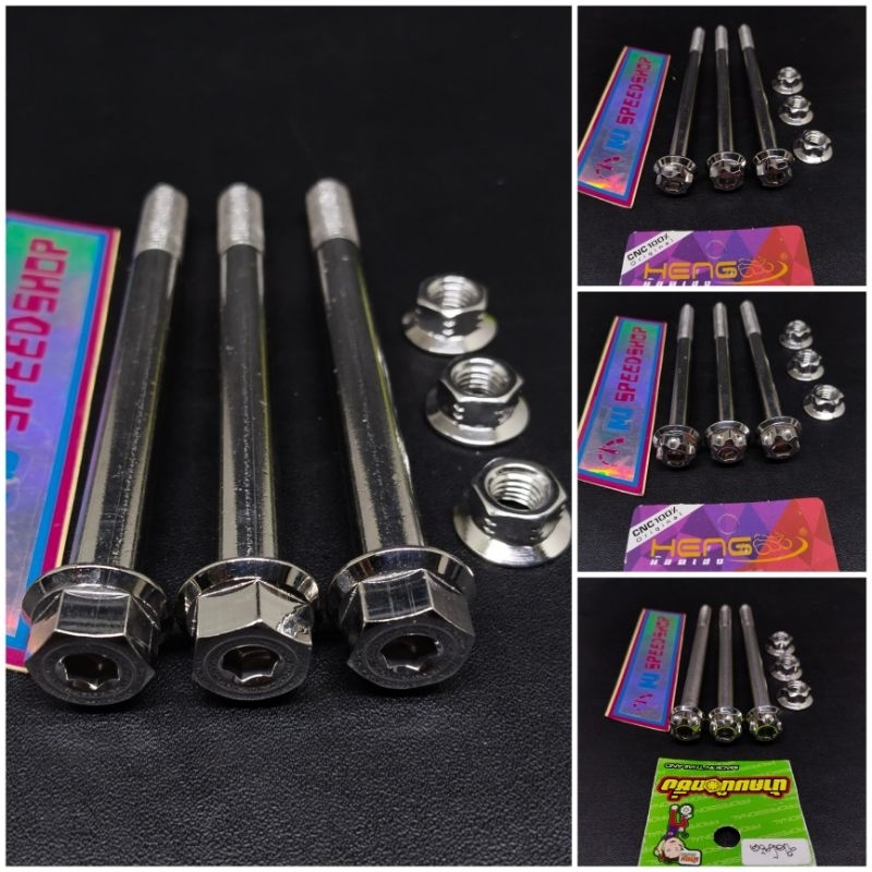 BAUT PANGKON DUDUKAN MESIN  FIZR FIZR ALFA PROBOLT ORIGINAL STAINLESS THAILAND