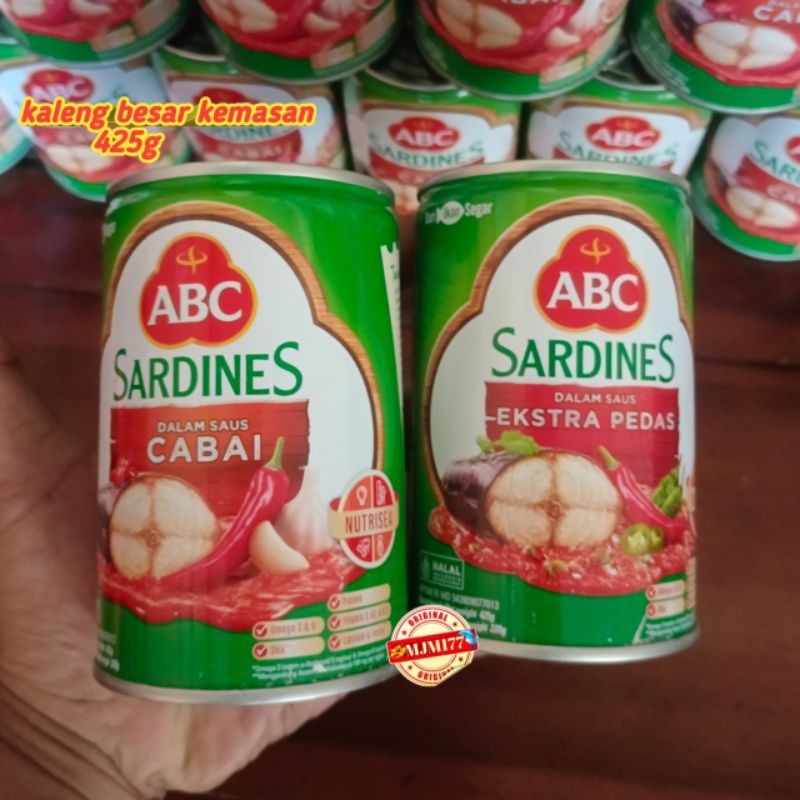 

Sarden ABC extra pedas 425gram Best seller