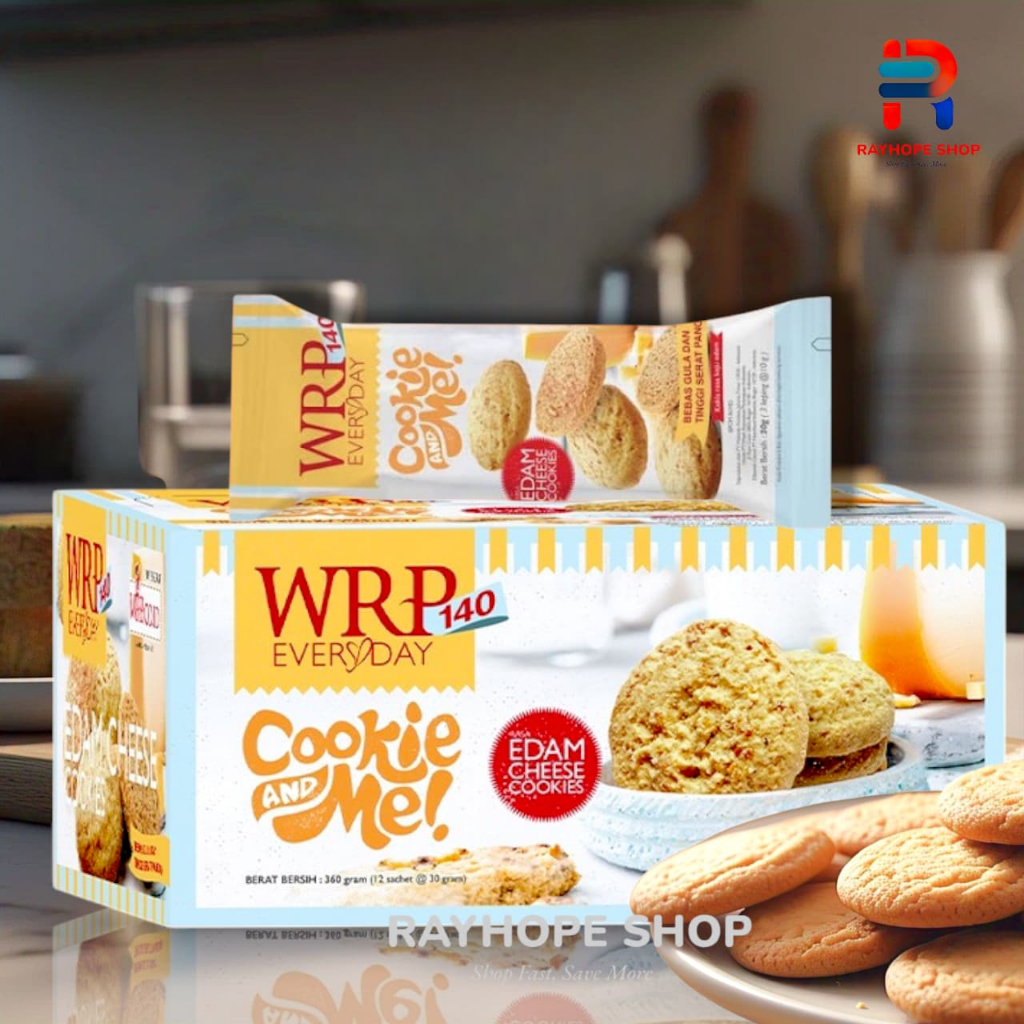 

PROMO WRP 140 EVERYDAY Cookie and Me Keju Edam Cheese Cookies Cookie Kukis Kue Kering Bebas Gula Tinggi Serat Pangan Cemilan Makanan Ringan Instan Instant Gurih 30 Gram 30gr gr Murah Termurah Ide Jualan UMKM Toko Warung Kelontong DIET Rendah Kalori Sehat