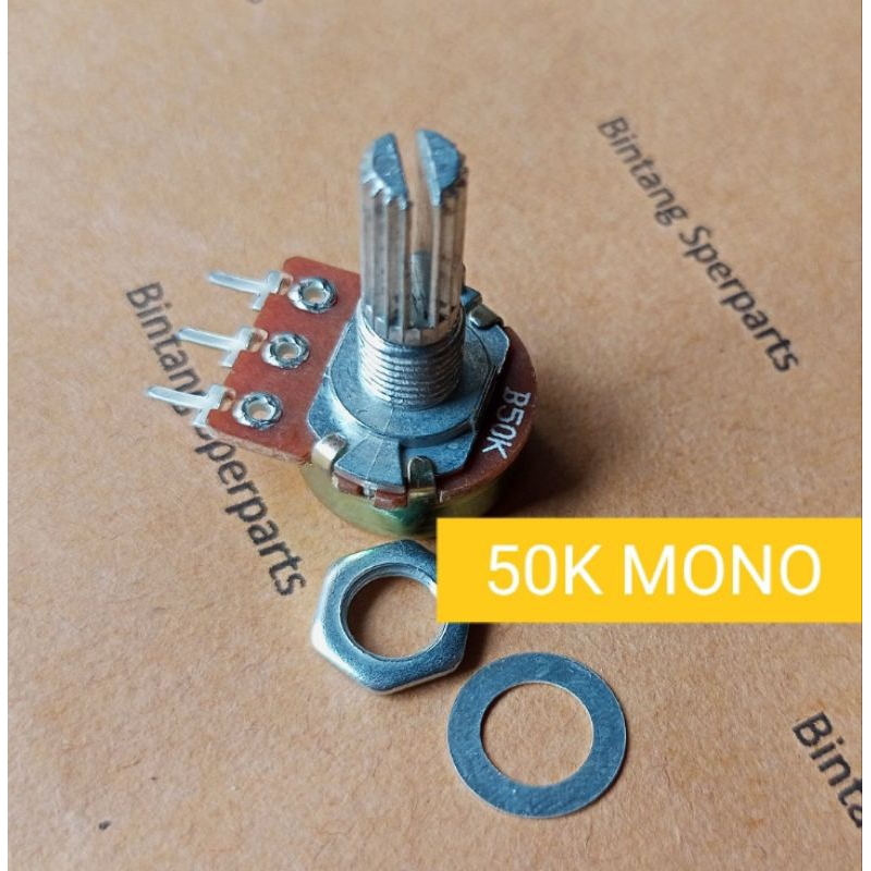 POTENSIO MONO 50K MONO POTENSIO 50K MONO