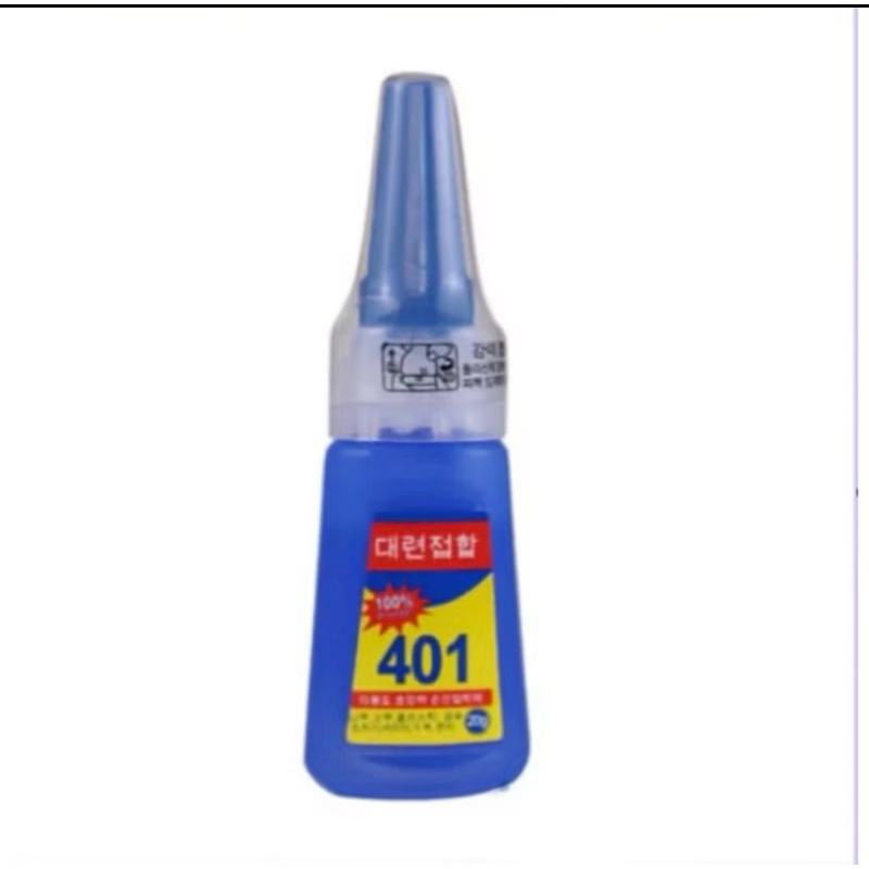 

Lem 401 100% STRONGER Original Glue Extension serbaguna 20ml